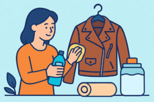 Nahkavaatteiden pesu ja hoito kotona – materiaalin mukaan